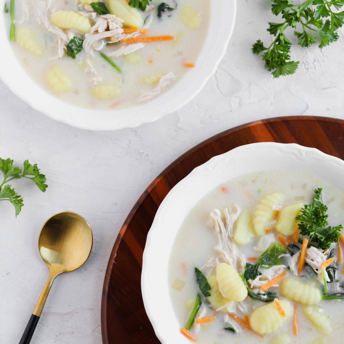 chicken gnocchi soup