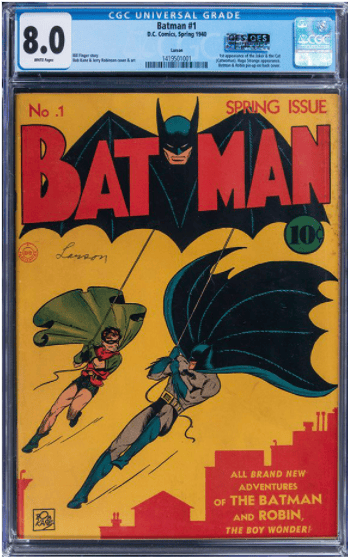 Batman #1 CGC 8.0