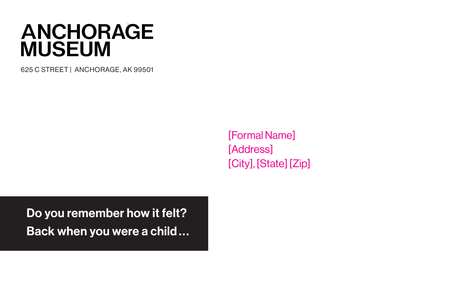 screenshot showing "Do you remember how it felt? Back when you were a child..."