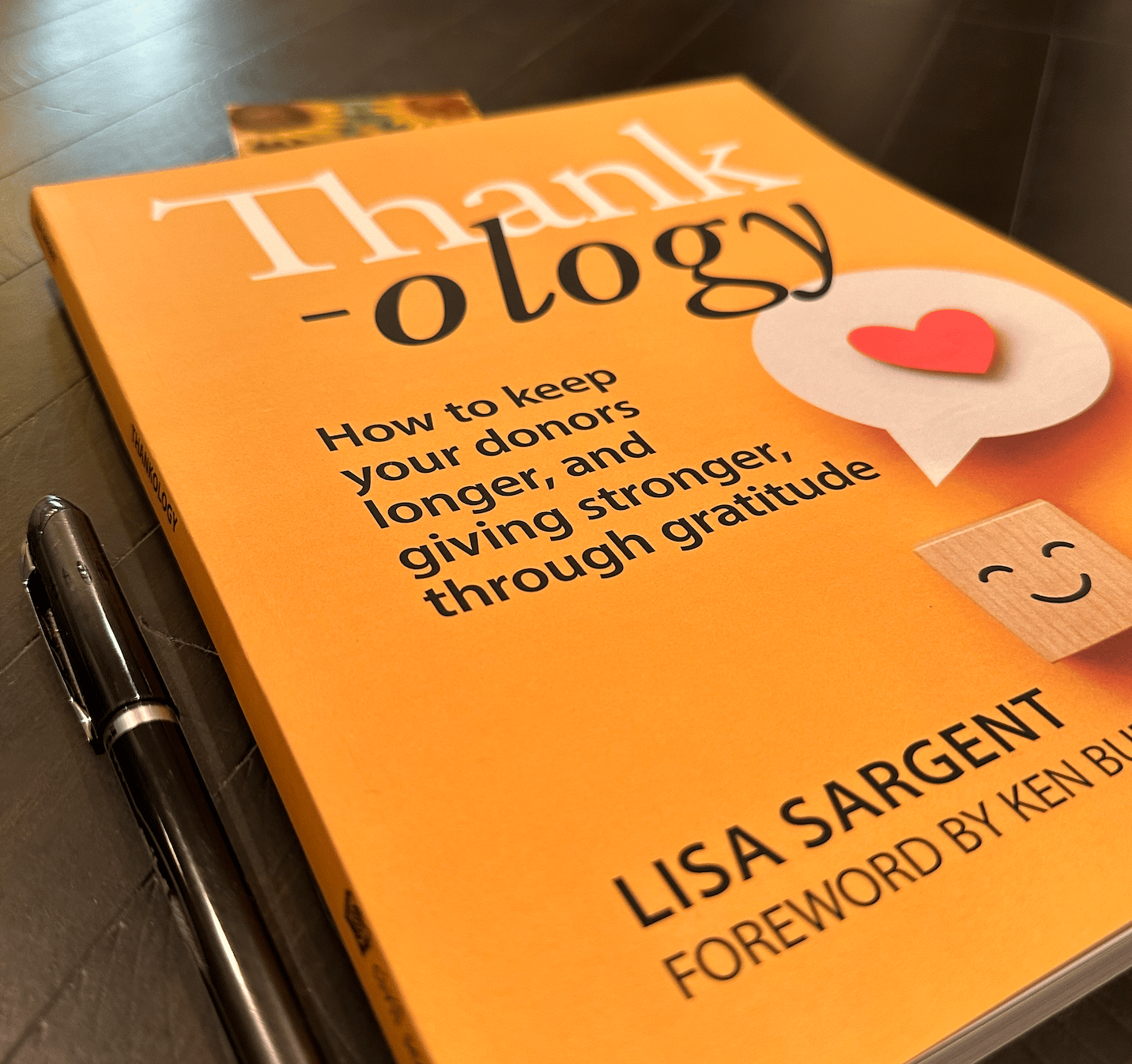 photo of the cover of Lisa Sargent's Thank-ology