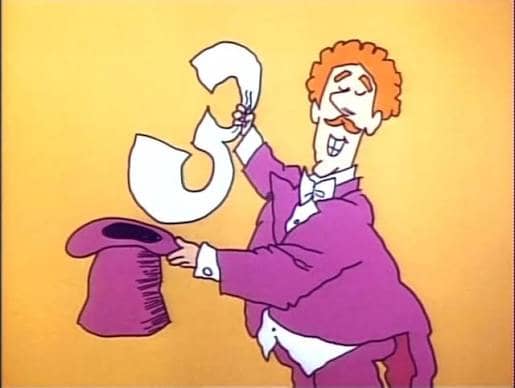 image of a magician pulling a 3 out of a hat