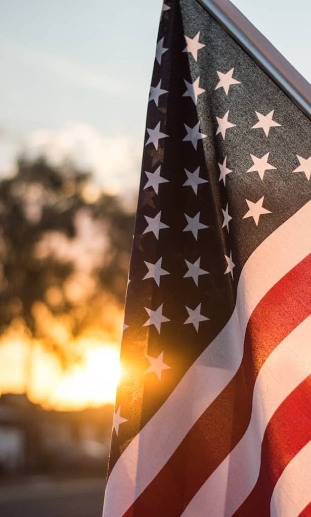 selective focus photo of U.S.A. flag