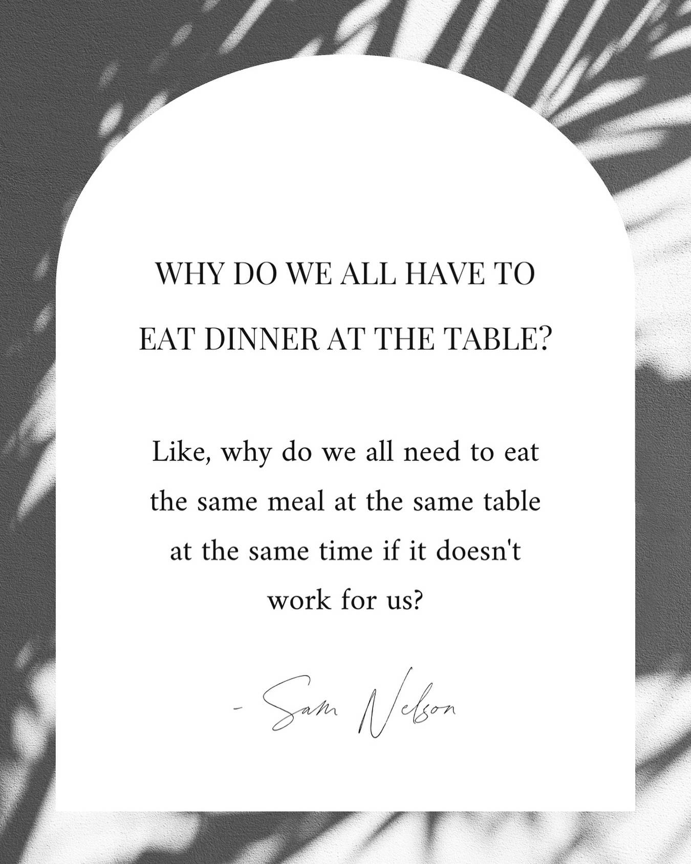 If the “same meal at the same time” thing just isn’t working for family—it’s okay to burn the “rulebook.” I did 🔥 Check out the podcast episode where I talk more about this - link in bio #neurodiverse #neurodivergent #neurodivergentnotbroken #adhd #autism #latediagnosis #latediagnosisadhd #neurospicy #neurodivergentparenting #parenting