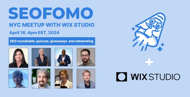SEOFOMO NYC Meetup with Wix Studio