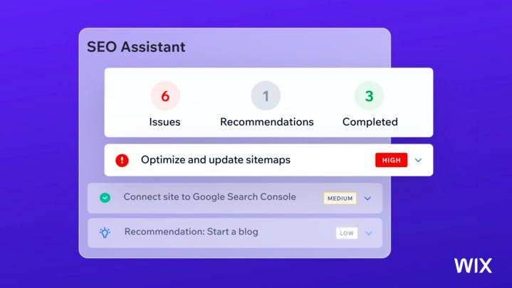 Introducing the Site-Level SEO Assistant from Wix