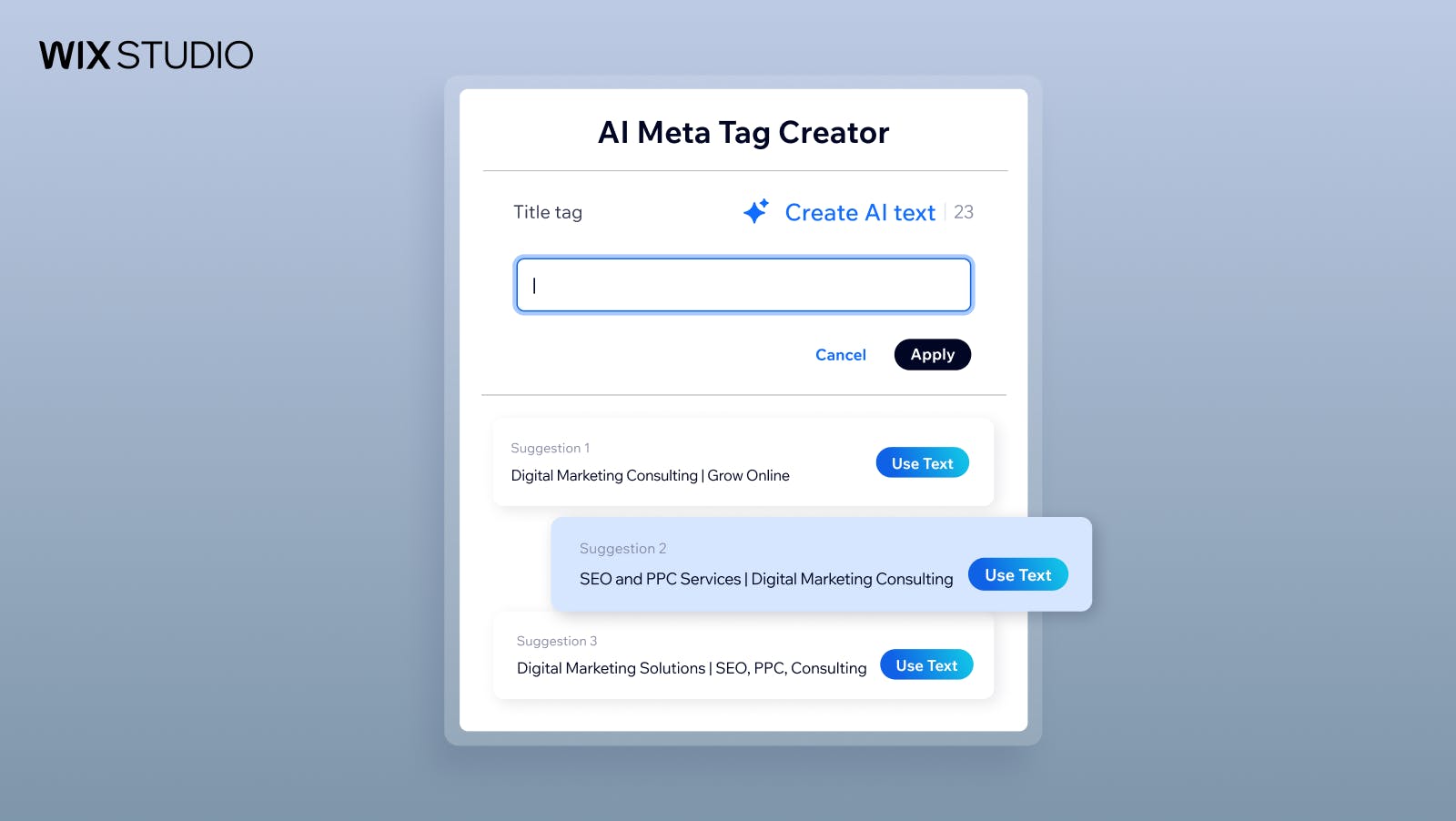 Wix launches new AI Meta Tag Creator to help you streamline your SEO workflows