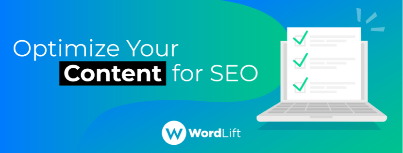 Optimize your Content for SEO with WordLift