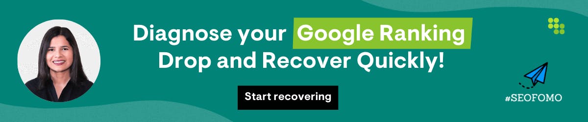 Did your Rankings Suddenly Drop? Recover your rankings