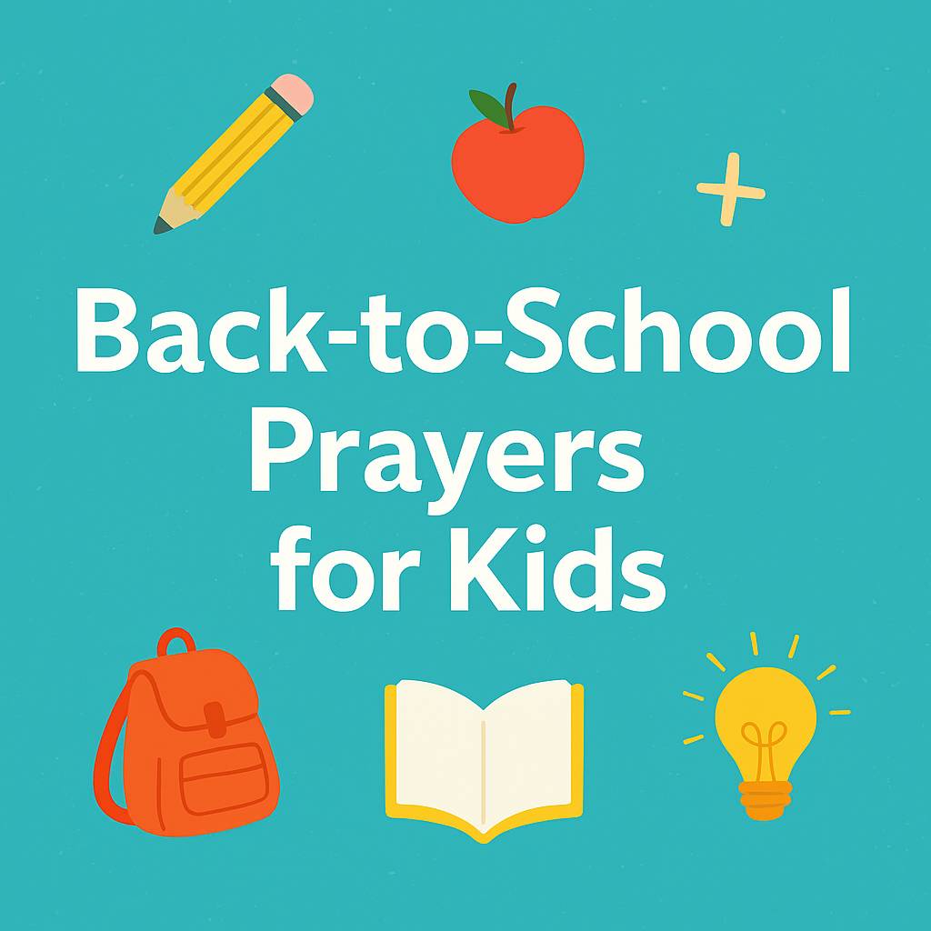 back to school prayers for kids