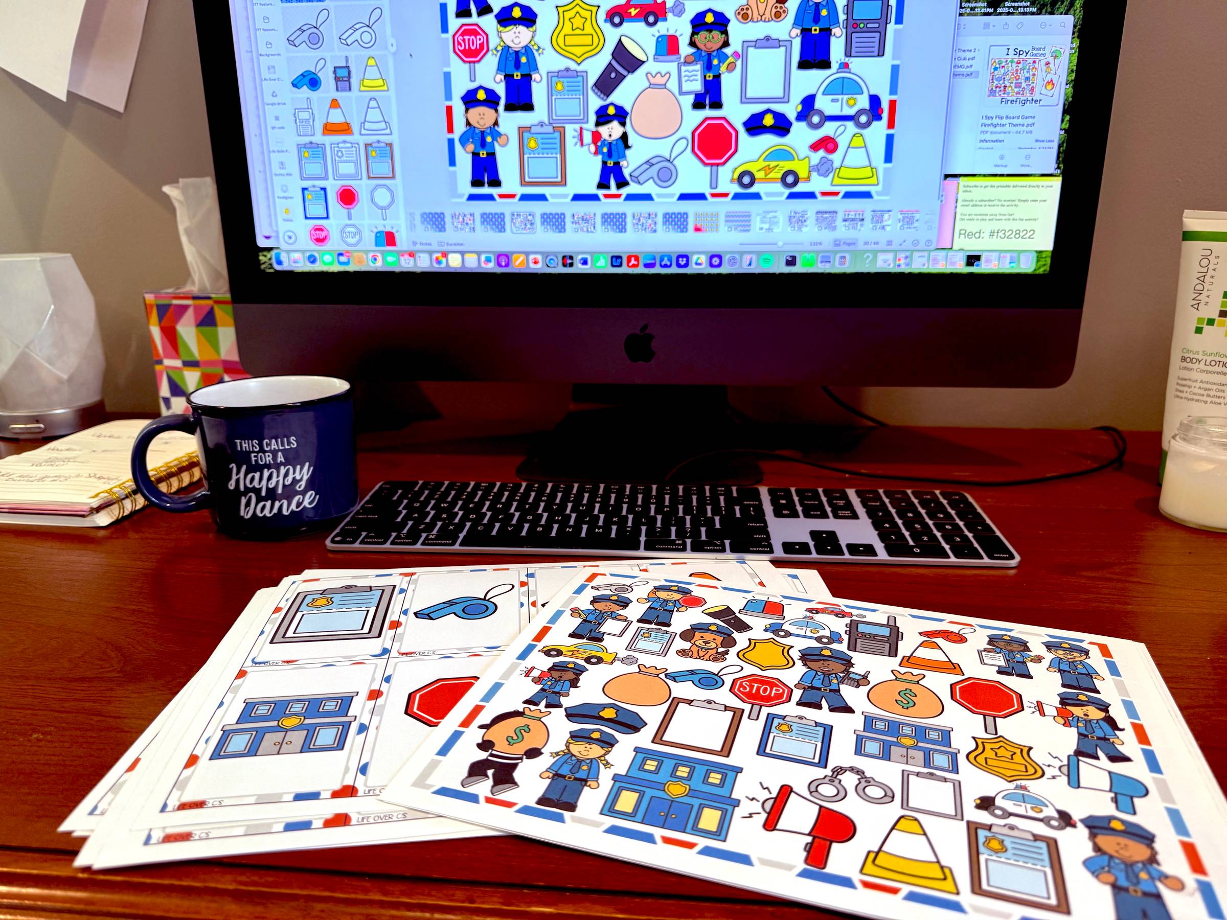 I Spy Flip Community Helpers police theme