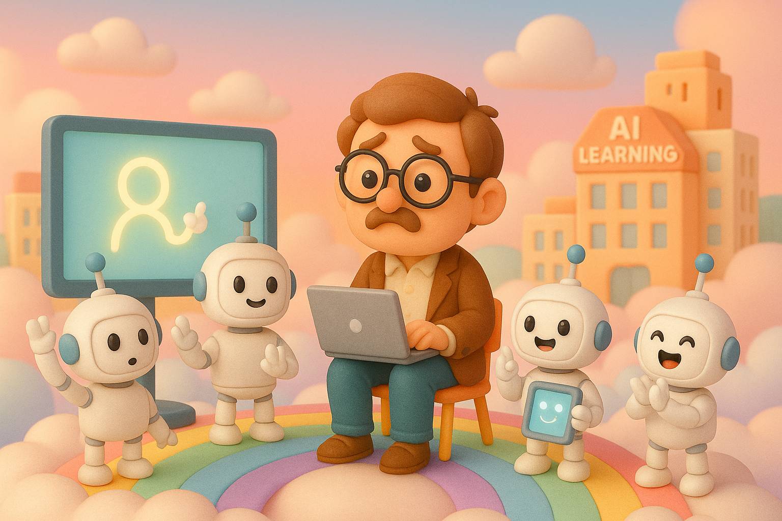 Formateur qui se fait joyeusement ubériser