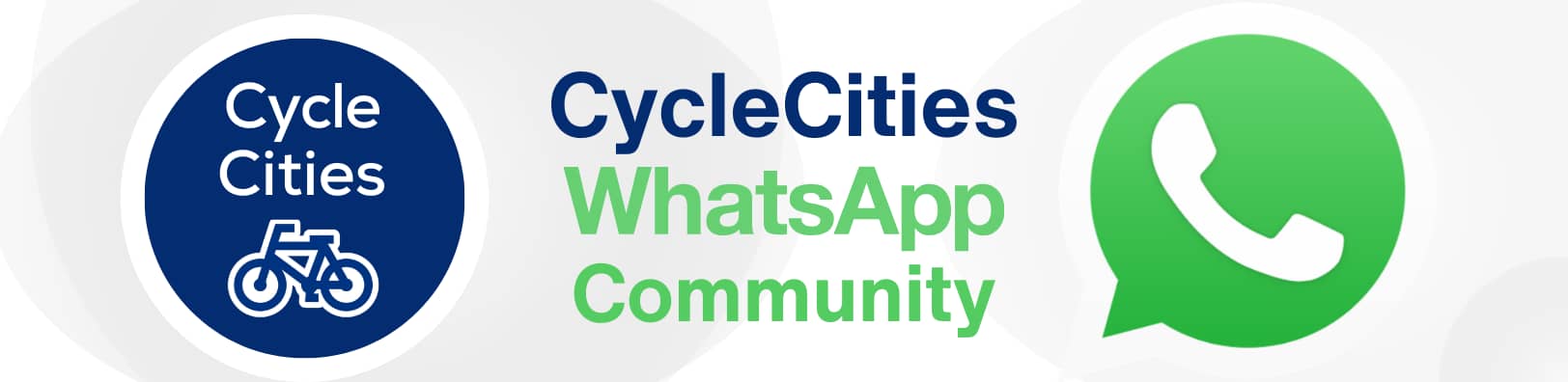 Cycle Cities Whatsapp Community Logo