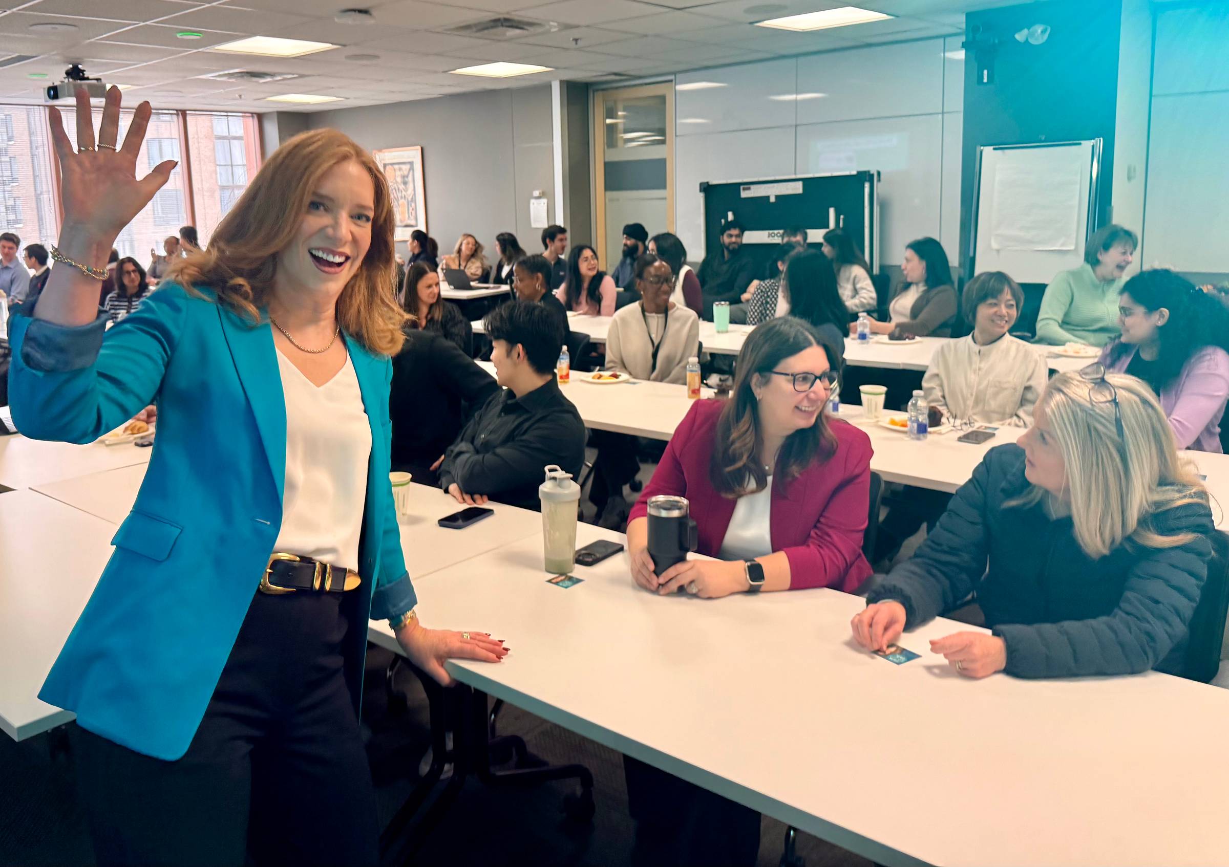 Andrea Wojnicki at MNP for IWD - Talk About Talk