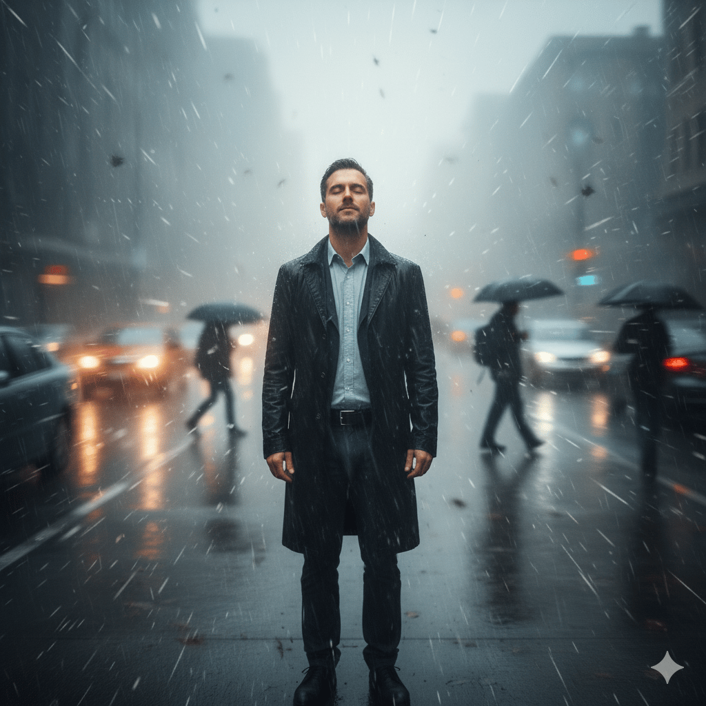 Real strength isn’t about control. It’s the calm in the chaos—the space between reaction and response.