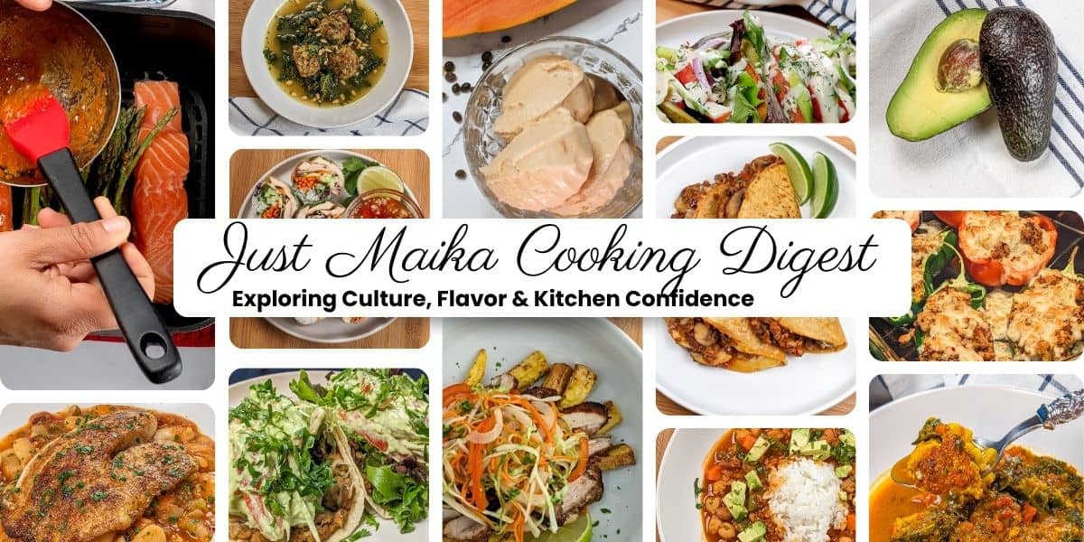title banner with multiple recipe images.