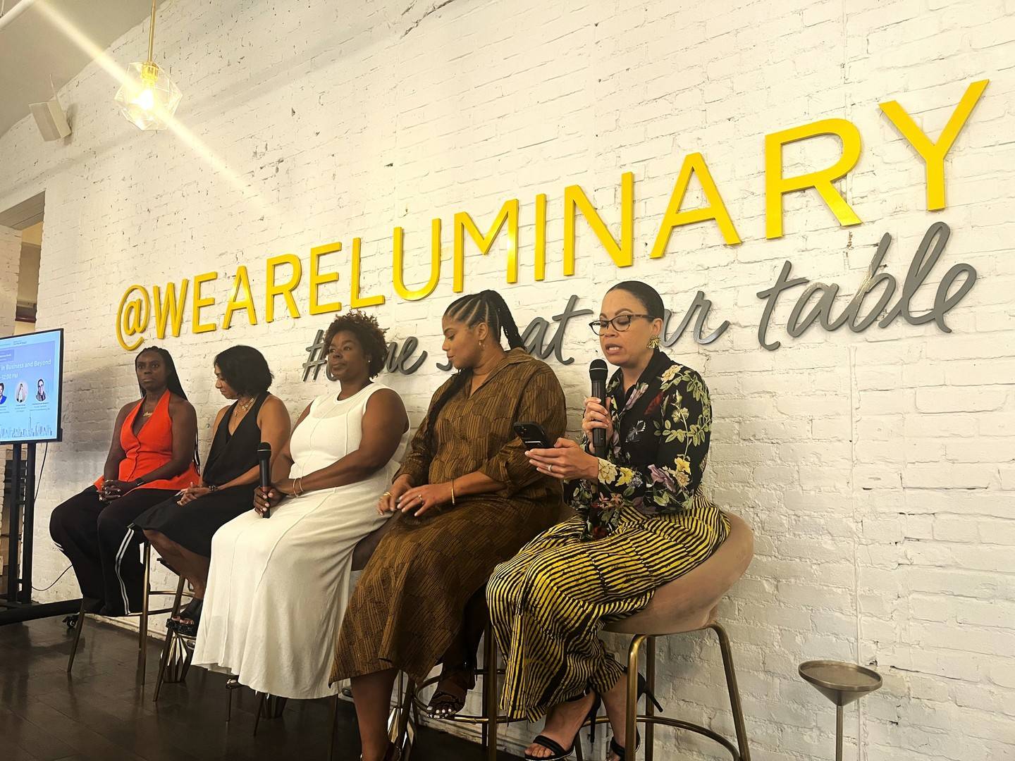 Grateful to have attended such a powerful gathering at Luminary in celebration of Black Business Month 🖤✨⁠
⁠
This event brought together an incredible community of Black founders, creators, and allies—sparking important conversations, fresh ideas, and meaningful connections. From inspiration to collaboration, the energy in the room was something special.⁠
⁠
Honored to be part of spaces that amplify our voices, support our growth, and pour into the future we’re building.⁠
⁠
#BlackBusinessMonth #LuminaryNYC #BlackEntrepreneurs #CommunityOverCompetition #CraftedForLiving