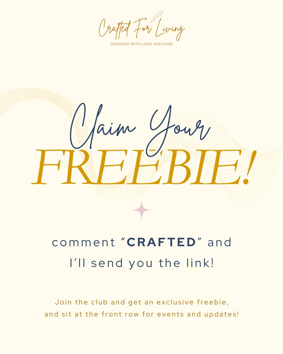 ✨ Ready for a little something special? ✨⁠
We created a beautiful freebie to support your next chapter — whether you're building your dream biz, navigating change, or simply craving more clarity and intention.⁠
⁠
It’s yours, completely free, when you sign up to our email list 💌⁠
We’ll send you thoughtful resources, gentle guidance, and exclusive offers — only the good stuff.⁠
⁠
Want the freebie?⁠
Just comment CRAFTED below and I’ll send the link straight to your inbox 🫶⁠
⁠
#CraftedForLiving #digitaljournals #creativeentrepreneurs #womenintransition #intentionalliving #selfcare #healthyhabits #planners #clarity #journal #girlhood #hopecore #supportsmallbusiness #fyp #foryoupage #fypageシ #fypreelsシ゚ #fypシ❤️💞❤️
