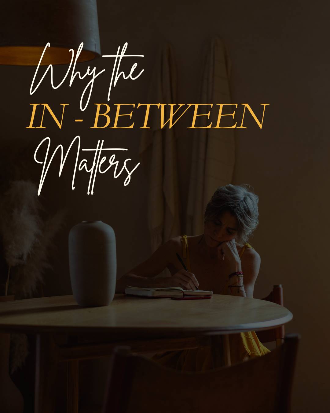 Feeling in-between? You’re not alone.⁠
⁠
That quiet space between chapters—the one that feels like restlessness, stillness, or uncertainty—is more sacred than it seems.⁠
⁠
It’s not a problem to solve. It’s a pause with a purpose.⁠
This post is for anyone navigating the unknown, not quite “there” but no longer who they were.⁠
⁠
Inside, you’ll find 3 gentle ways to move through the in-between with grace, plus a reminder that clarity doesn’t always come on demand—and that’s okay.⁠
⁠
🤍 Tap through slowly.⁠
💬 Share with someone who needs this.⁠
✨ Save it for the next time you feel stuck.⁠
⁠
Learn more about it from this blog https://shop.craftedforliving.com/blogs/welcome/why-the-in-between-matters-and-how-to-navigate-it-without-forcing-clarity⁠
⁠