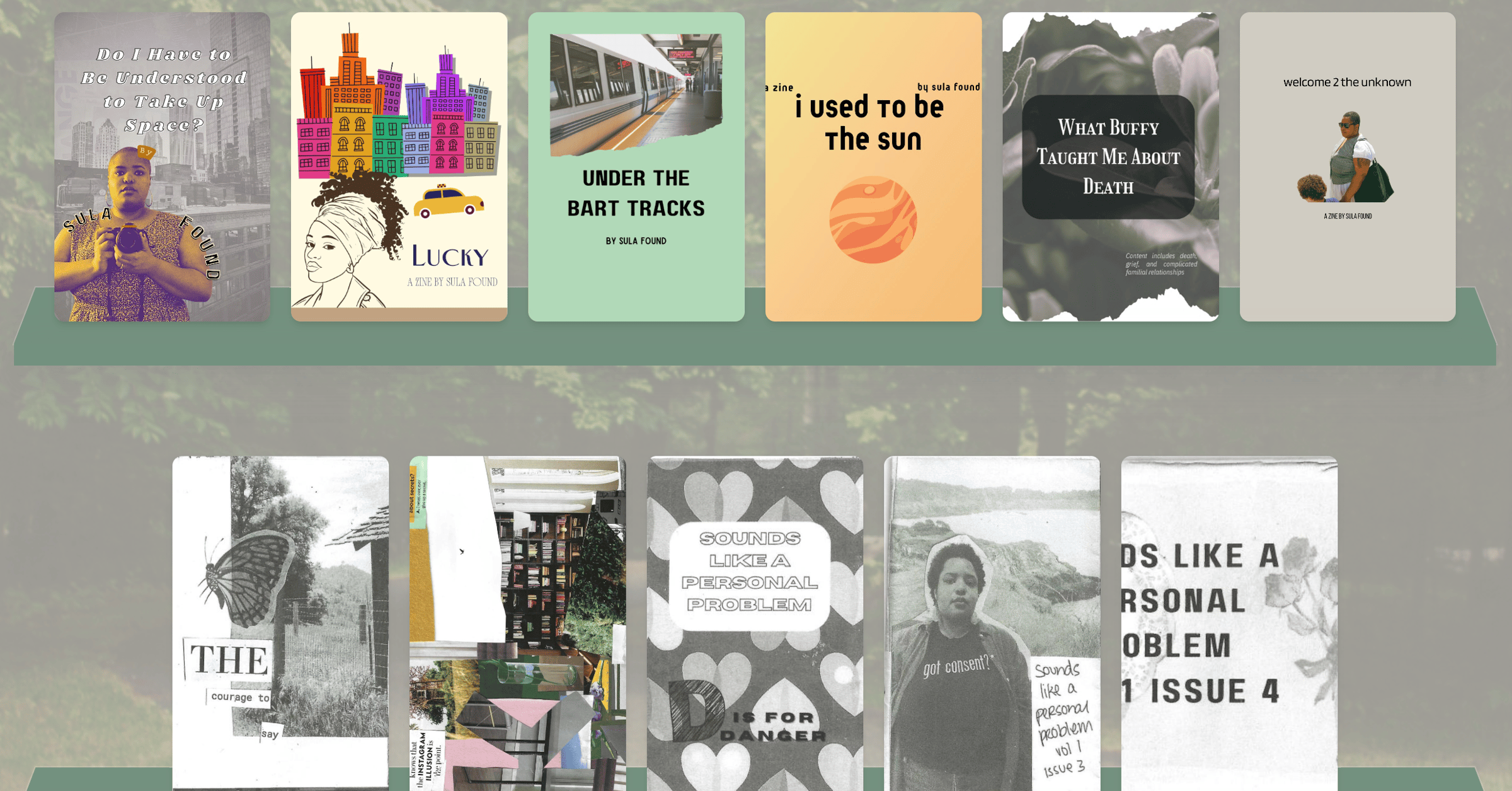 Digital Zines by Sula Found