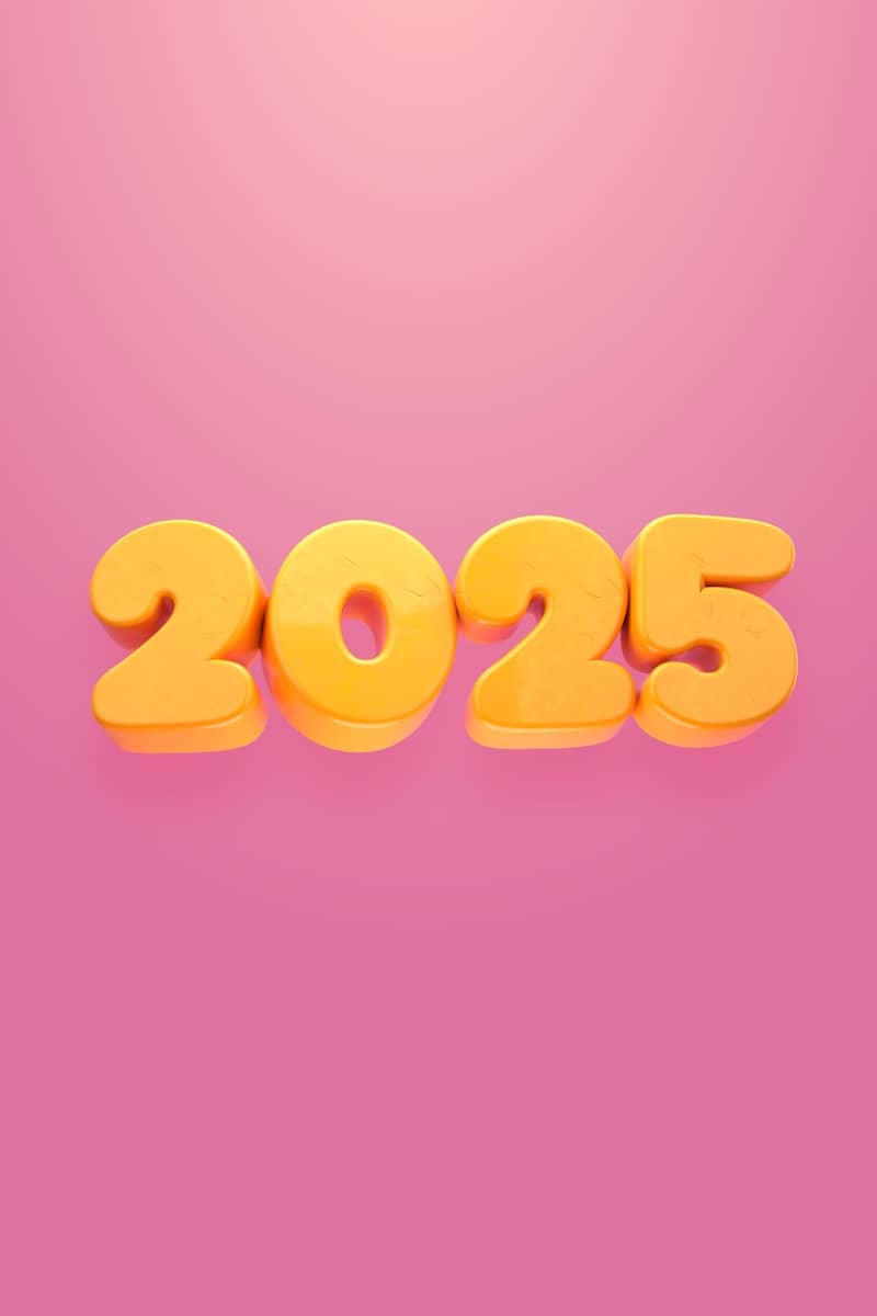 A pink background with the number 2055