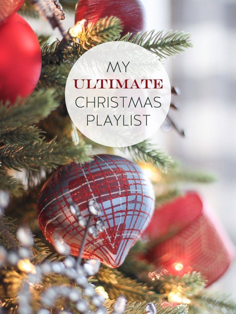 My Ultimate Christmas Music Playlist pinterest image