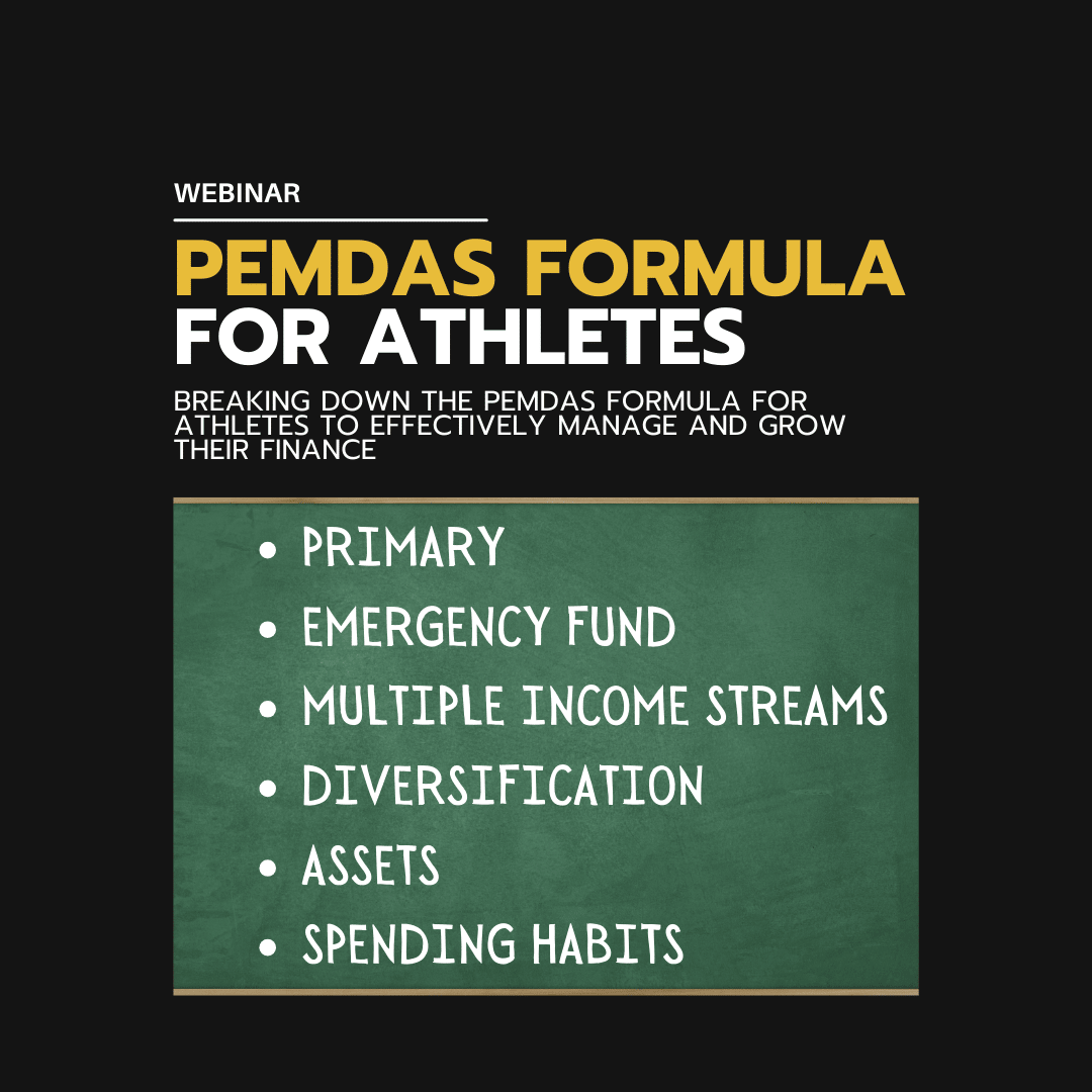 Financial Order of Operations for Athletes