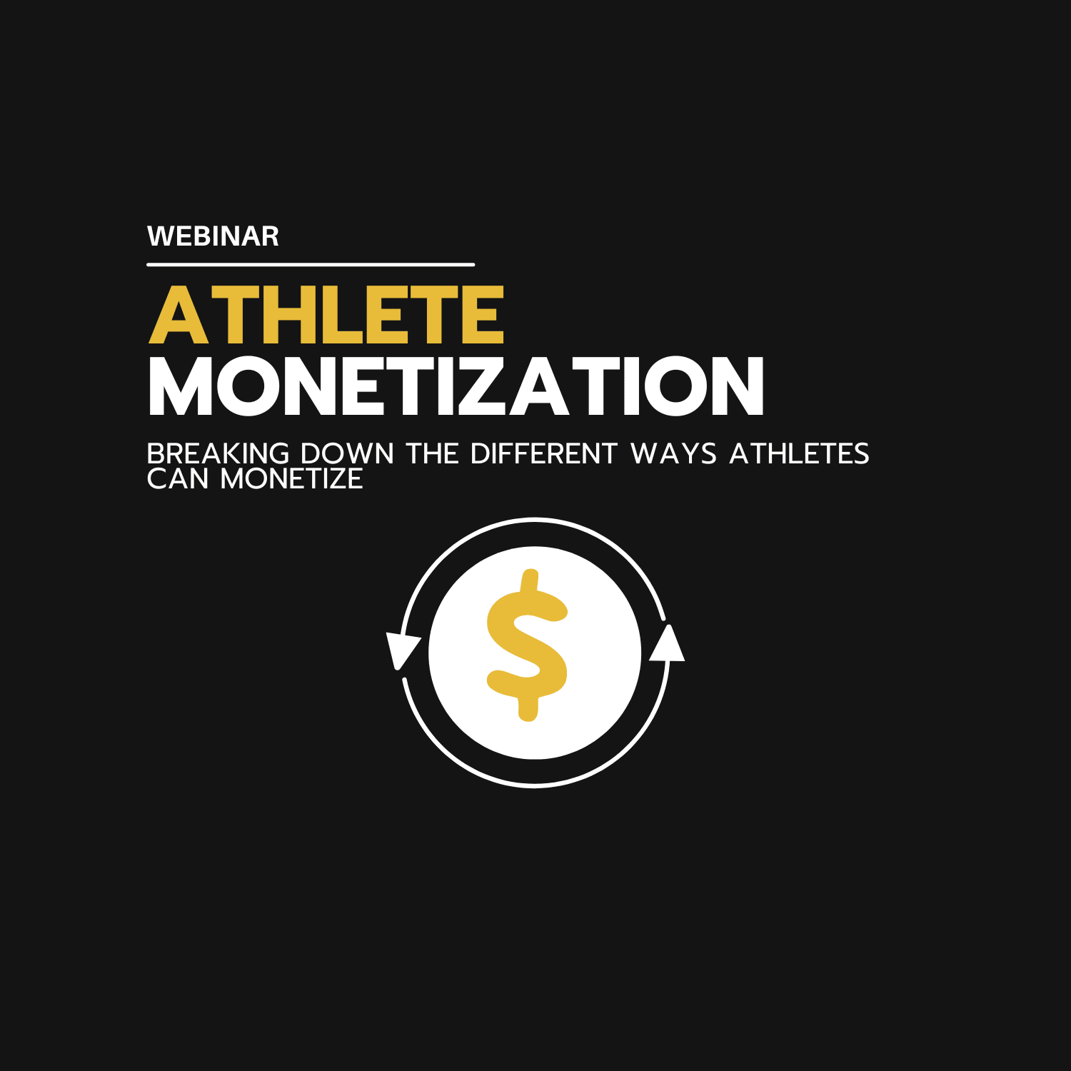 Athlete Monetization Tactics