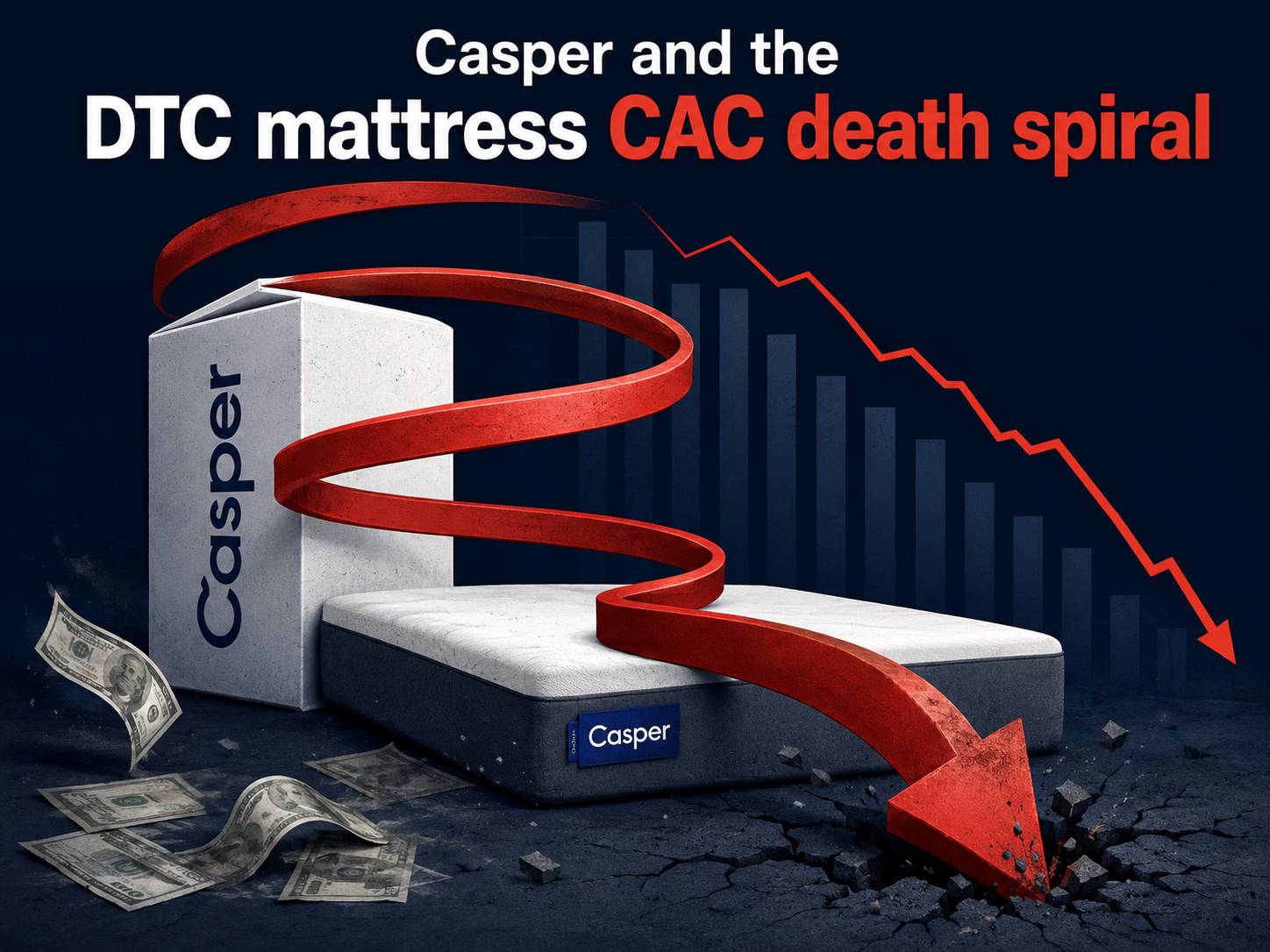 Casper and the DTC Mattress CAC death spiral