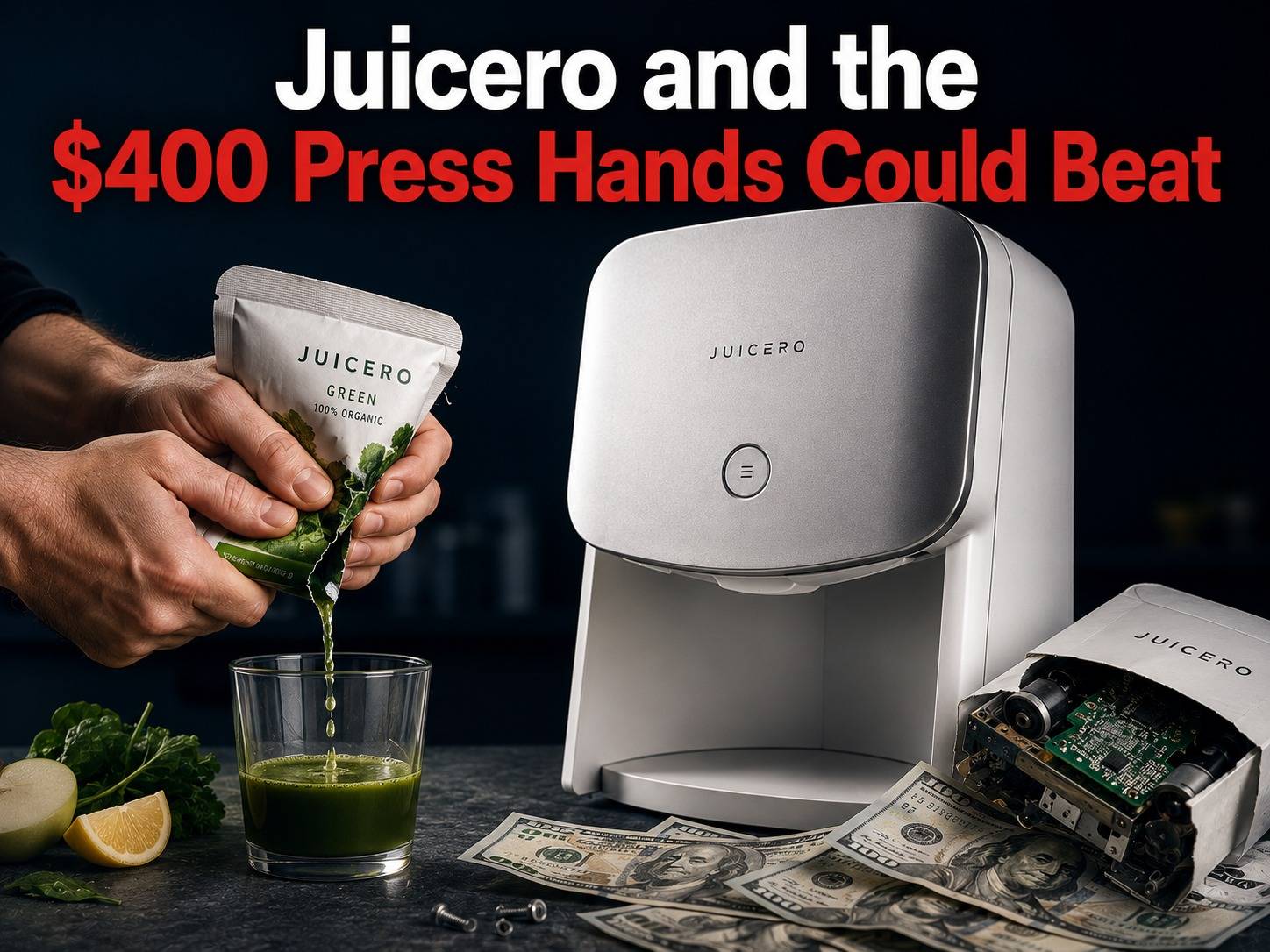 Juicero and the $400 Press Hands Could Beat
