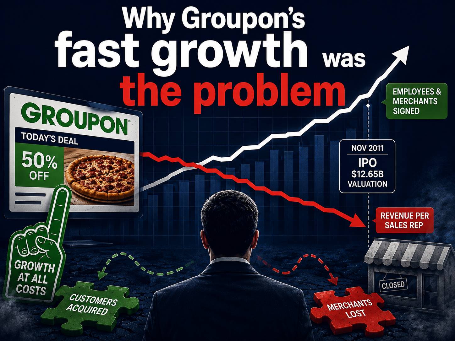 Why Groupons Fast Growth was the Problem