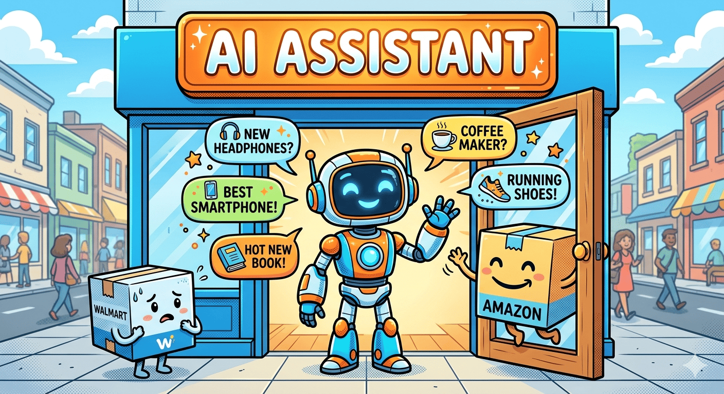 Walmart's in-chat checkout flopped 3x. What that means for Rufus, your listings, and the AI gap killing most sellers.