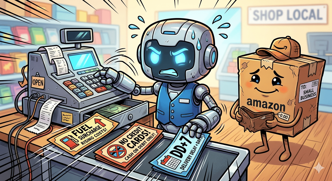 New payout delays, no more credit cards for ads, and a fuel surcharge. Three hits landing in the same month. Here's what to do.