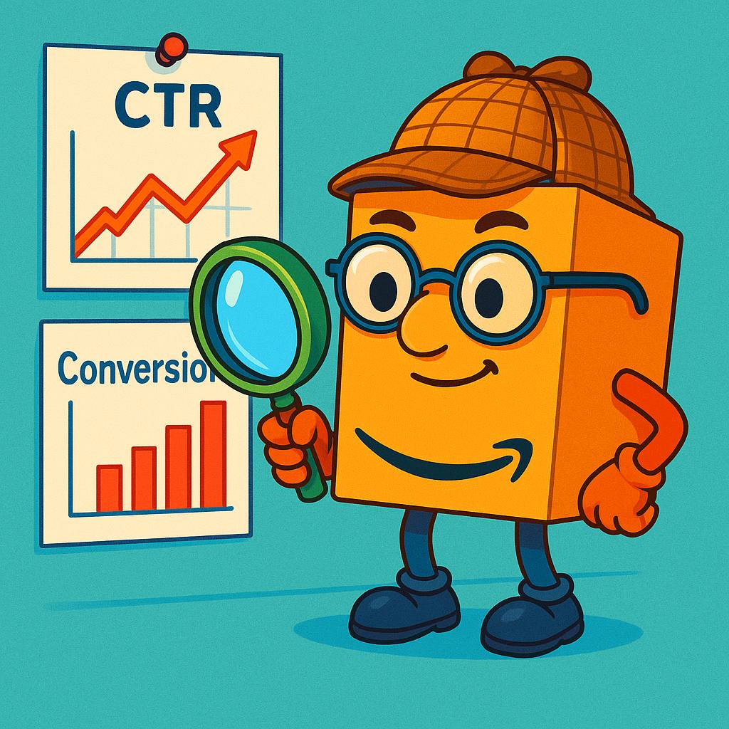 amazon ctr amazon conversion amazon images suppression amazon ppc day parting john aspinall split testing canva images chatgpt ai