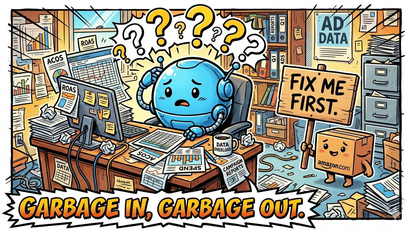 Garbage in, garbage out - why AI alone isn't the shortcut everyone thinks it is, plus a free Rufus money glitch most sellers are missing.