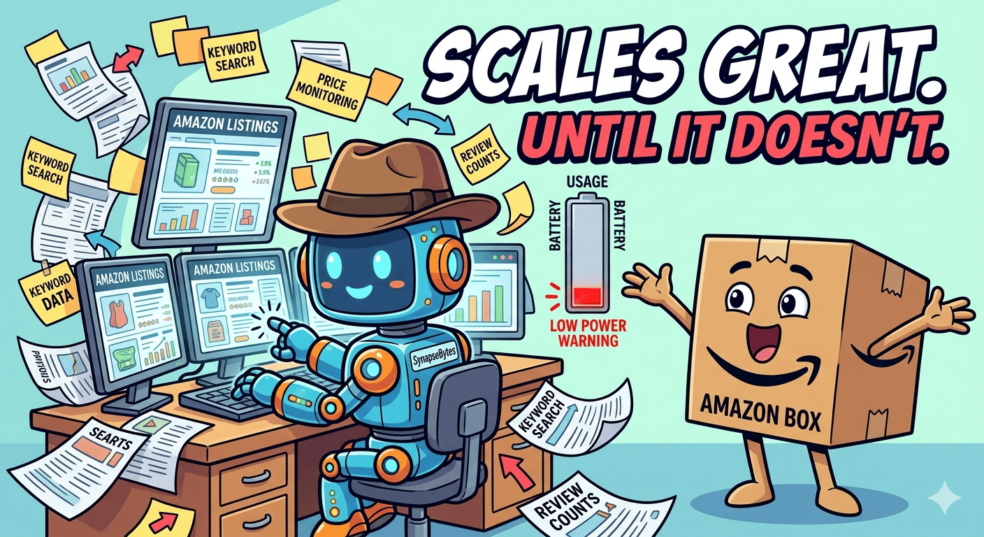 AI can pull it. Your usage cap probably can't handle it. Here's what actually scales.