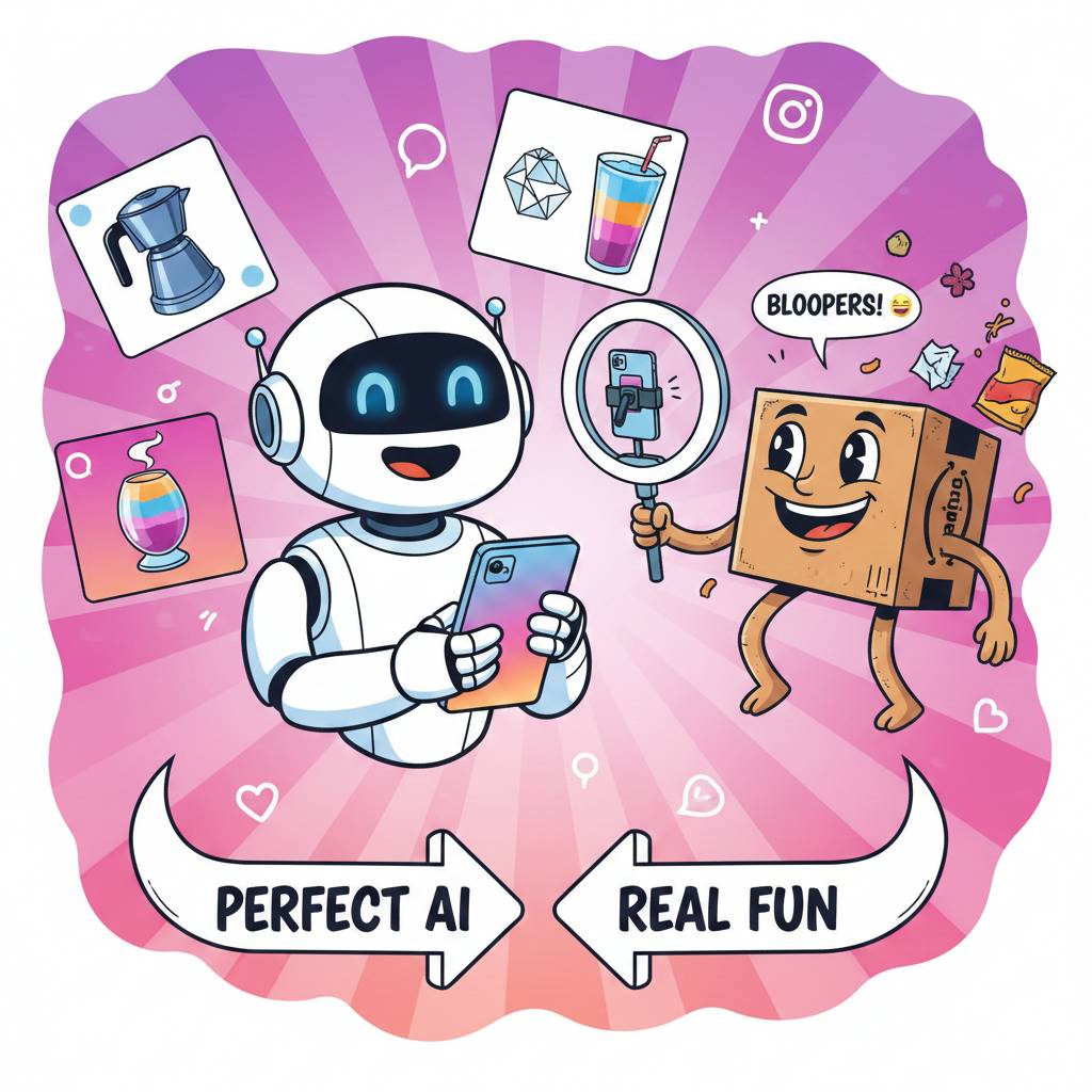 Instagram's head declares perfect posts worthless. Here's why that's your brand opportunity + the missing layer 95% of sellers don't know about. 