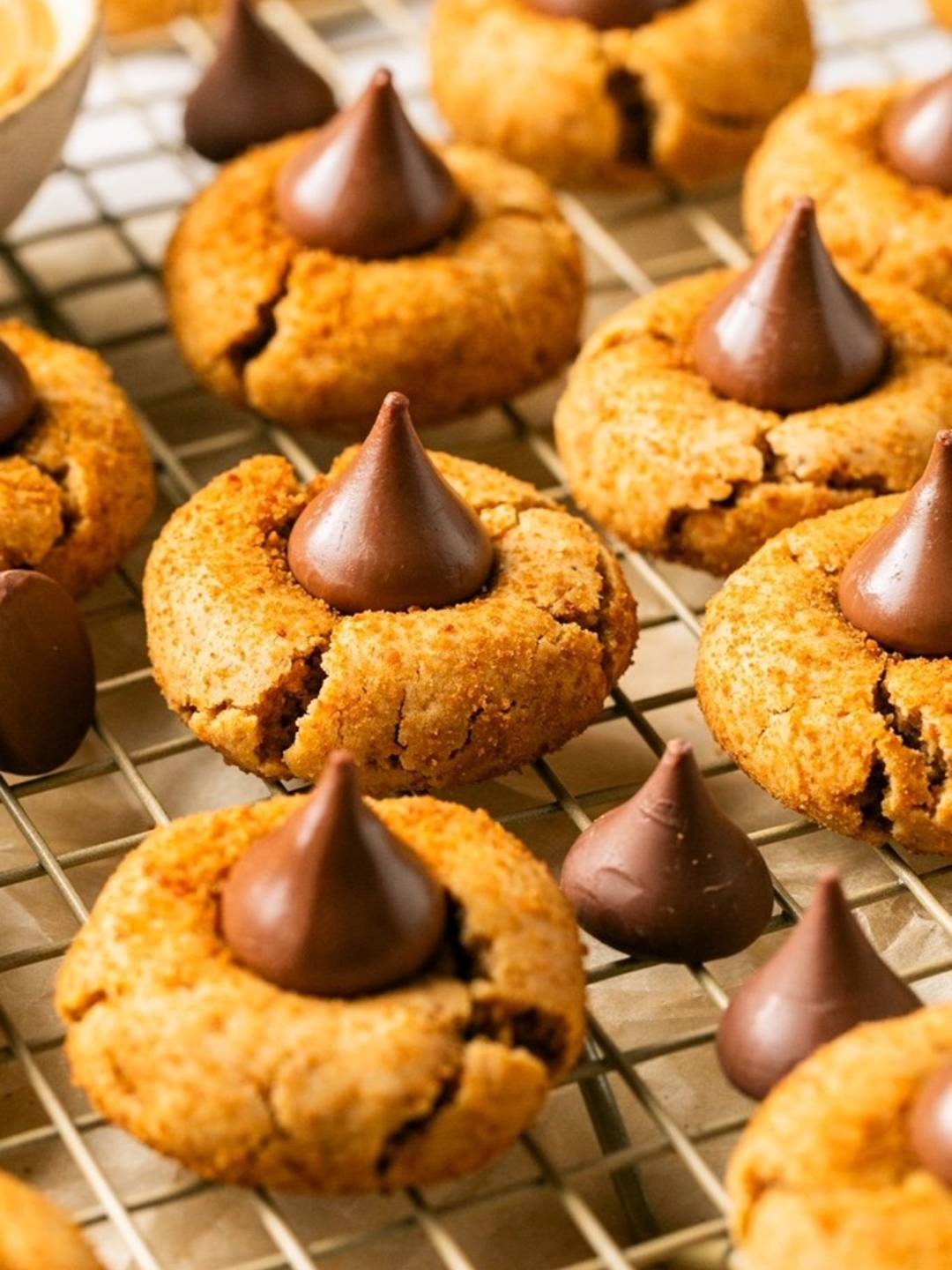 Gluten Free Peanut Butter Blossoms