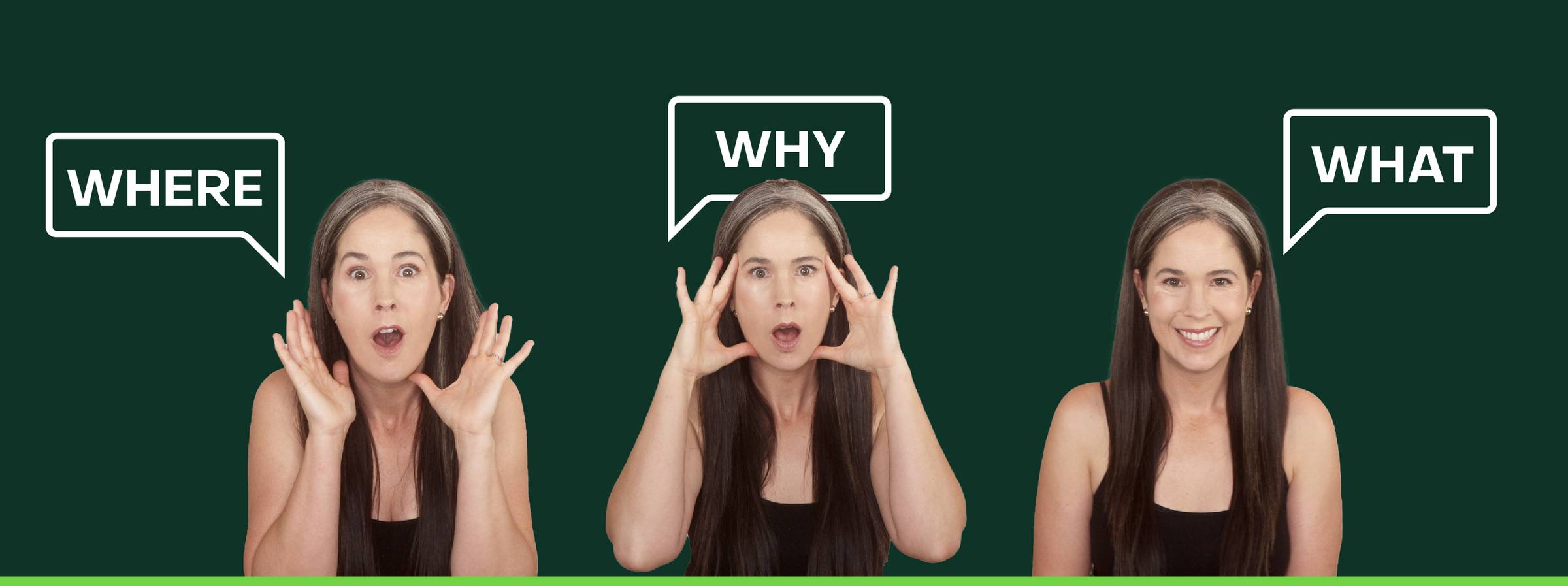 Where, why and what: the three stages of a Rachel's English accent evaluation