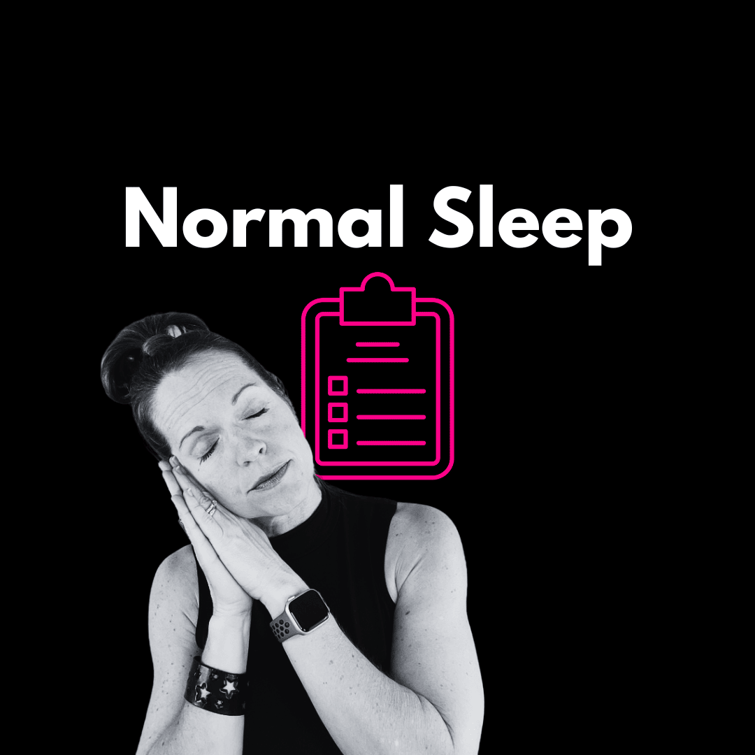 Dr. B Jessica Beachkofsky talks about normal sleep cycles