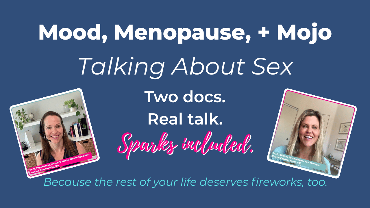 Dr. Jessica Beachkofsky MD MSCP talks with a sex therapist about menopause and sex