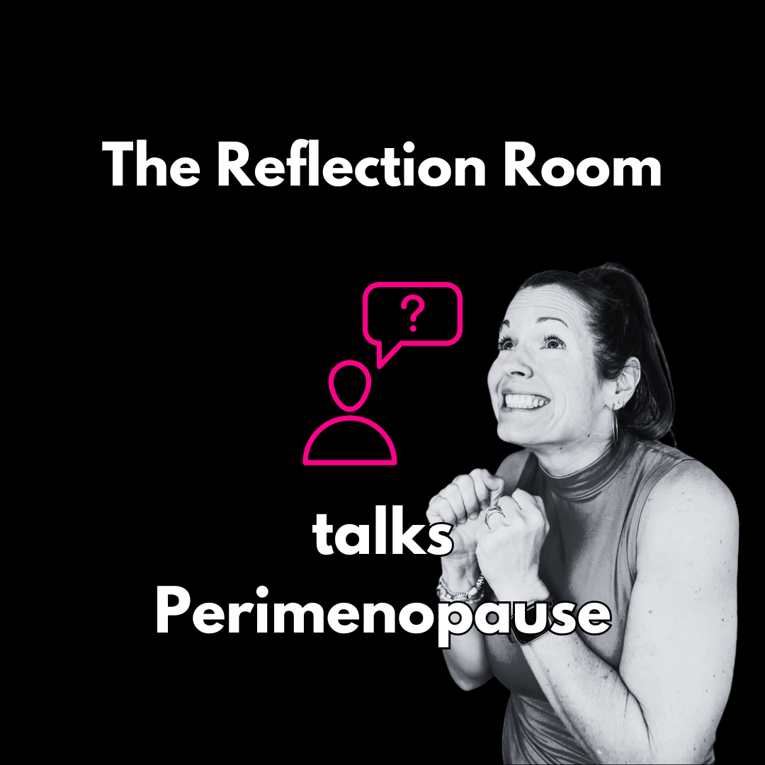 Dr. Jessica Beachkofsky a psychiatrist discusses perimenopause on a podcast
