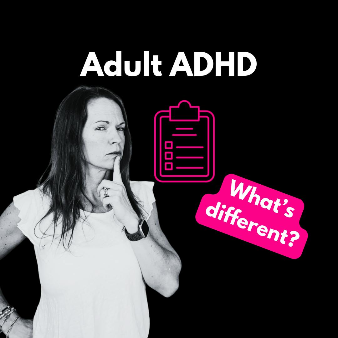 adult ADHD differences from kids