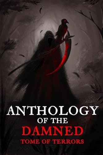 Book cover for the "Tome of Terrors" anthology.