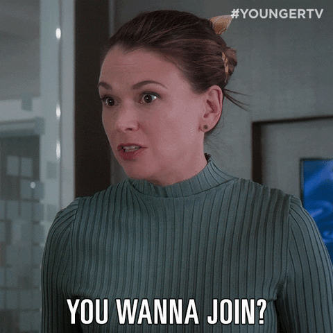 you wanna join gif