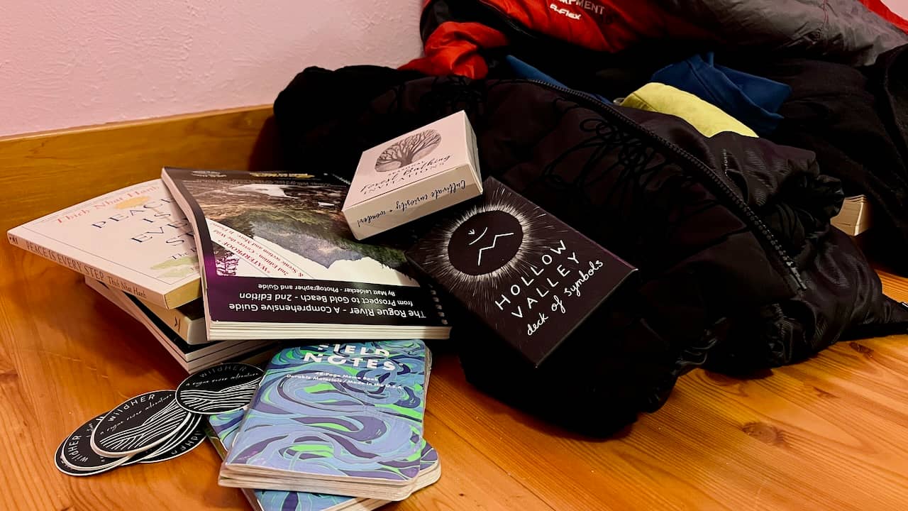 scene from the wildHER staging area in my office