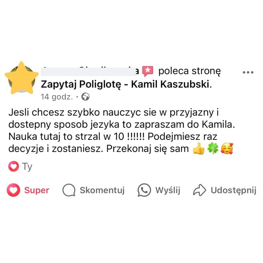 Opinia uczestnika