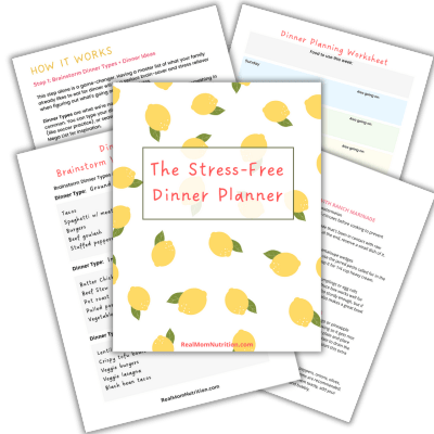 No-Stress Dinner Planner