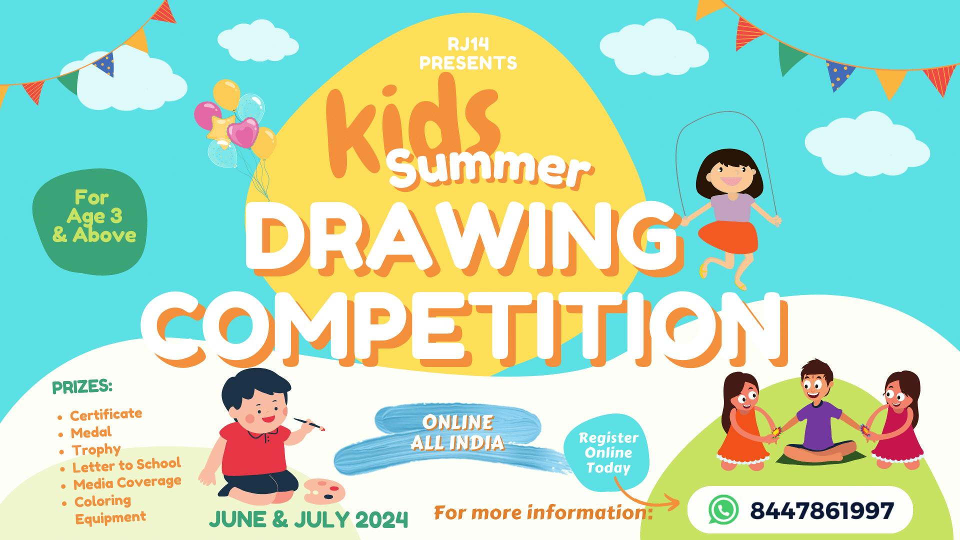 National Drawing Competition - Summer Talent Hunt 2024