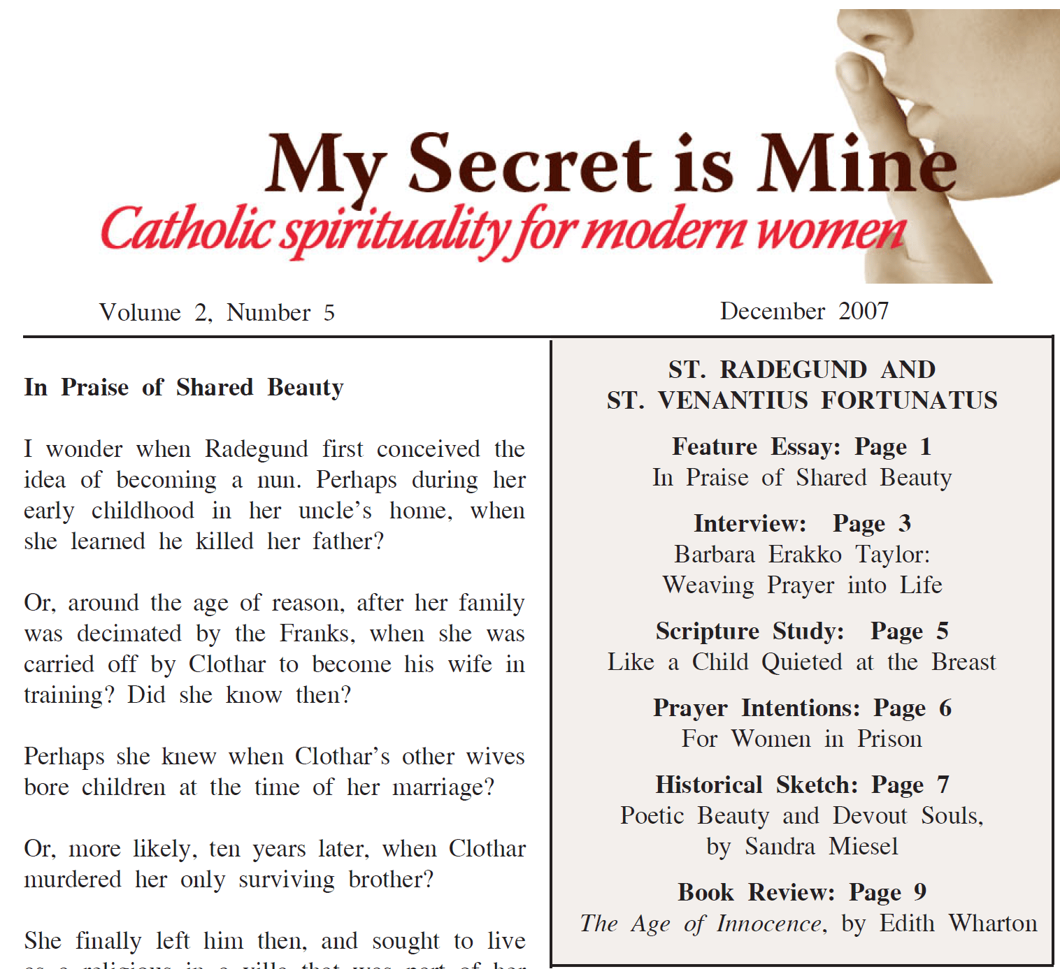 My Secret is Mine - Vol. 2 No. 5