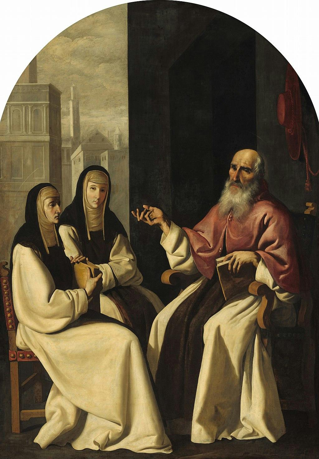 Saints Jerome, Paula and Eustochium